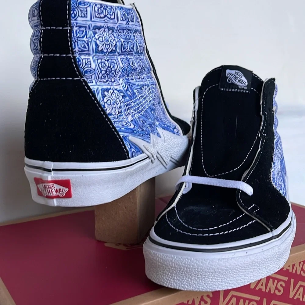 Vans WMNS Sk8-Hi Bolt Liquity Black VN0A5JIVBLK Sneakers